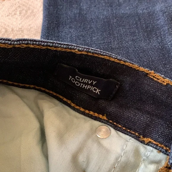 J. Crew/Jeans Toothpick Curvy Size 25 - Picture 6 of 13